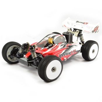 HOBAO HYPER VS 1/8 RTR BUGGY w/HYPER 21 3-PORT ENGINE Red