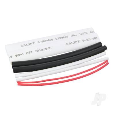 Heat Shrink Tubing, Combo Pack (8 pcs)