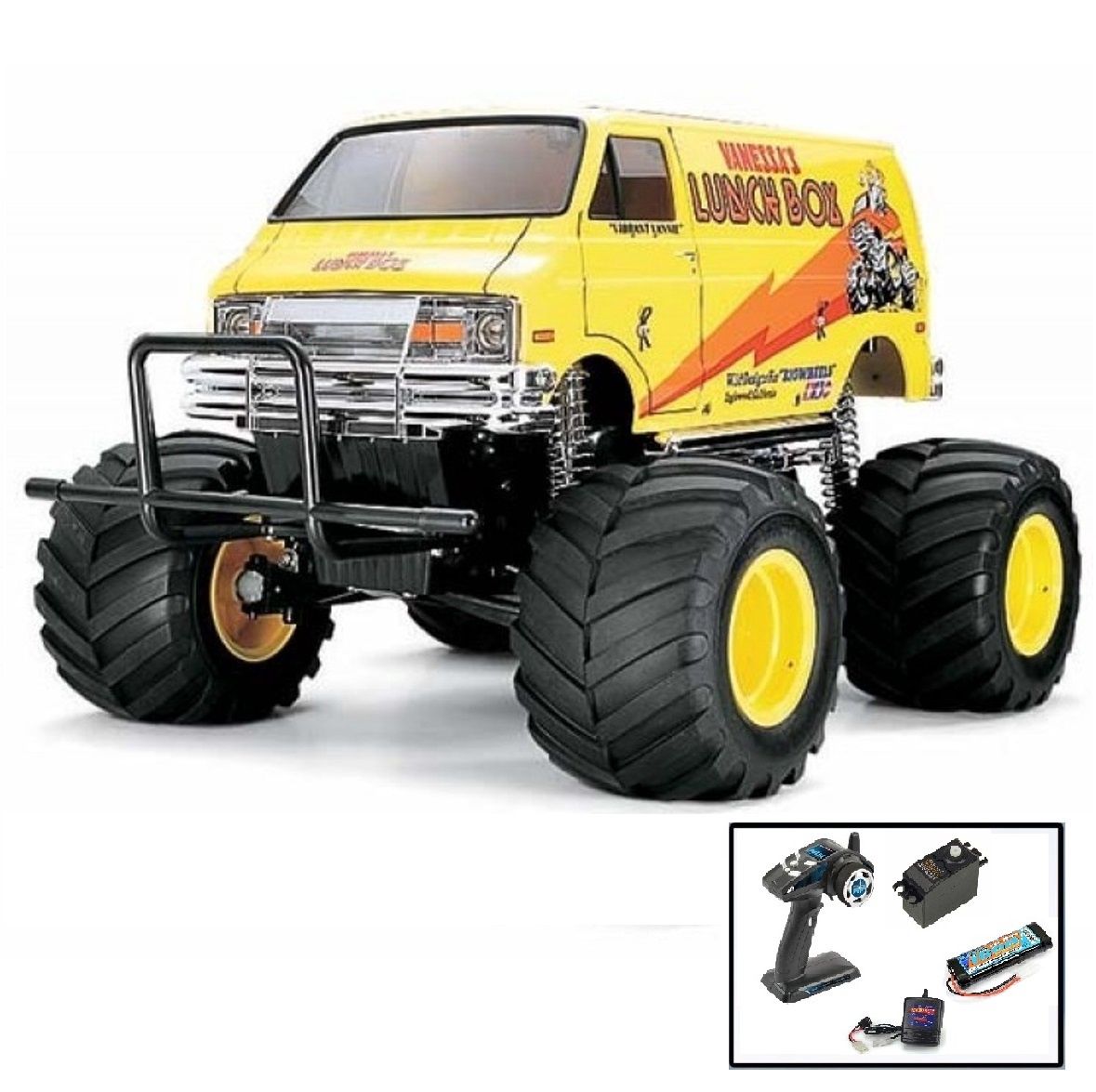 Tamiya RC Lunch Box Kit (Steerwheel Bundle)