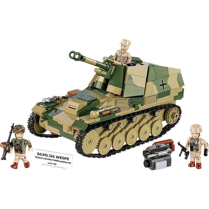 Military Cobi 1/28 Sd.Kfz.124 Wespe Executive Edition