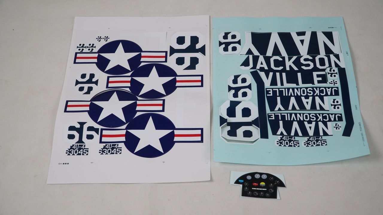 FMS 1700MM F4U CORSAIR V3 STICKER