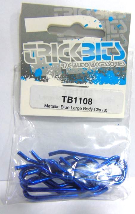 Large blue body clips