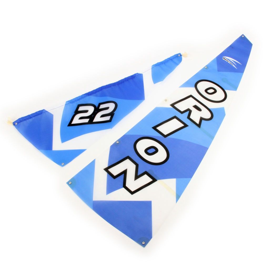 Blue Colour Standard Sails Set