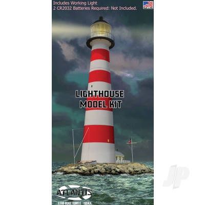 Military Atlantis Models 1/160 Lighthouse with Light and Diorama Base