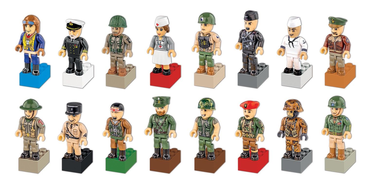 Military Cobi 1/35 Figure Keyring (1/35)