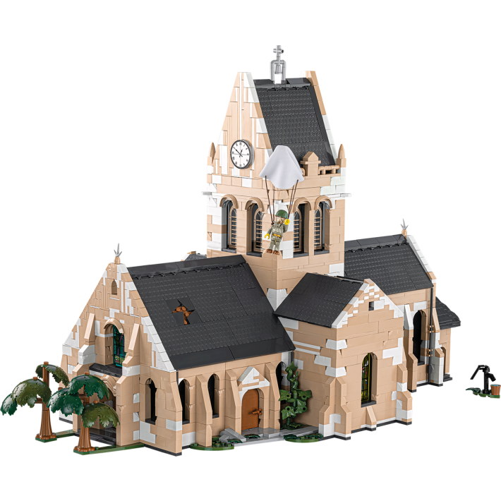 Military Cobi 1/35 Sainte-MÃ¨re-Ã‰glise Church (1/35)