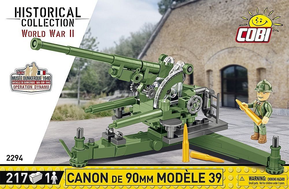 Military Cobi 1/35 Canon de 90 mm Modele 1939 (1/35)