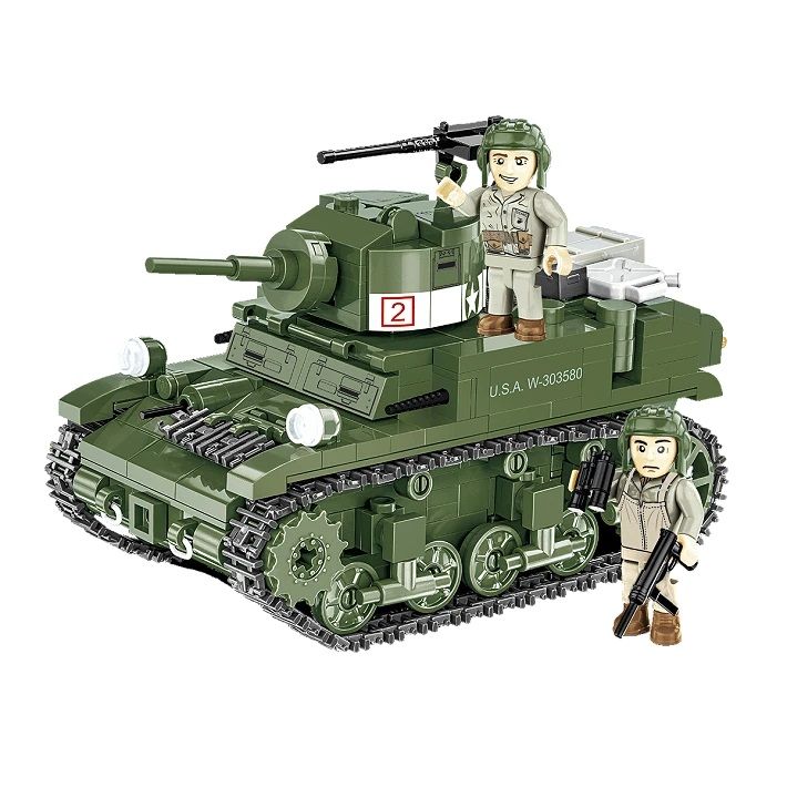 Military Cobi 1/35 M3 Stuart (511 bricks)
