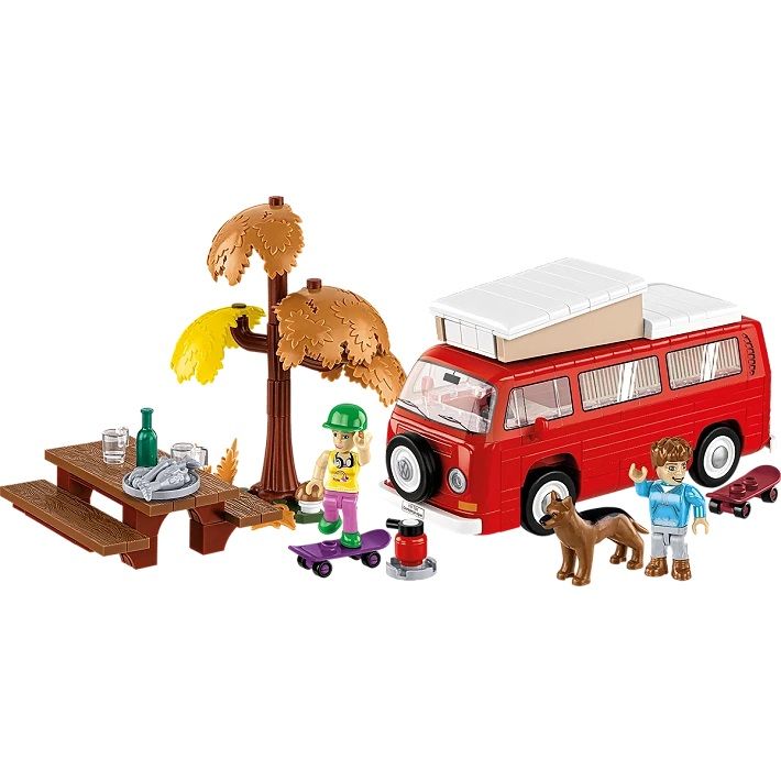 Cars, Bikes and Trucks Cobi 1/35 Volkswagen T2a Campingwagen (287 bricks)