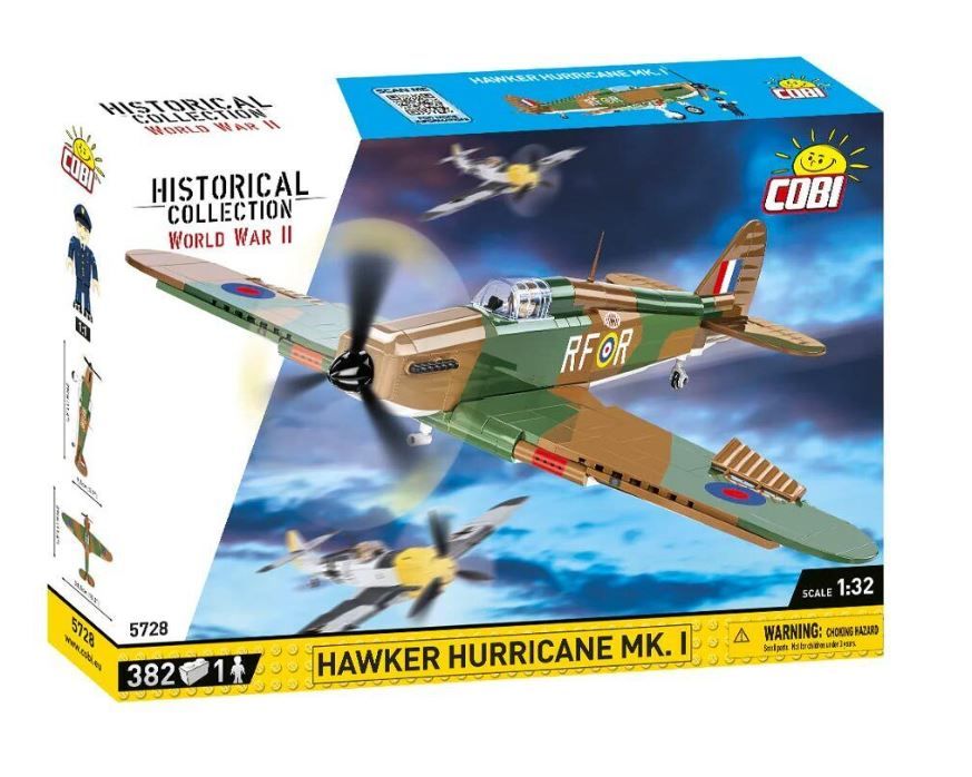 Aircraft Cobi 1/32 Historical Collection WWII Hawker Hurricane Mk.I (1/32)