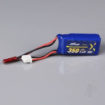 LiPo 2S 350mAh 7.4V 20C JST (for Pioneer)