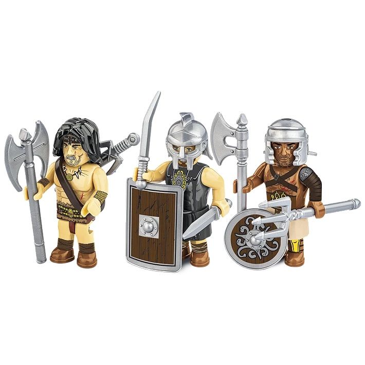 Historical Cobi 1/35 Roman Gladiators with Accessories (3 Figures)