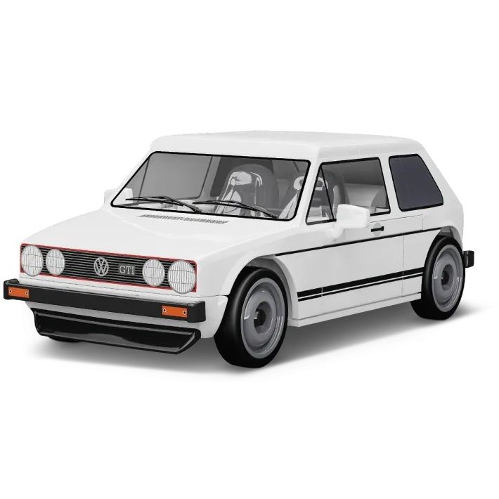 Cars, Bikes and Trucks Cobi 1/35 Volkswagen Golf GTI 1976 (White)