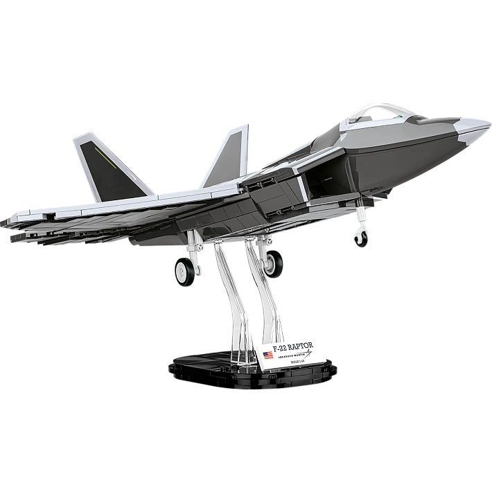 Aircraft Cobi 1/48 Lockheed F-22 Raptor (658 bricks)