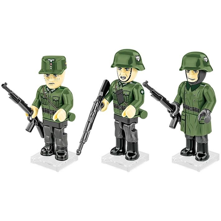 Military Cobi 1/35 German infantry (33 bricks)