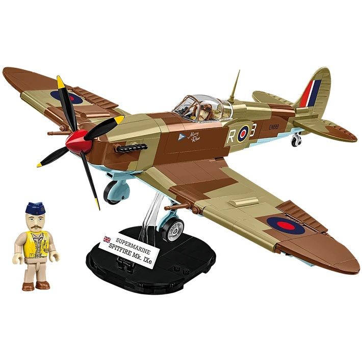 Aircraft Cobi 1/32 Supermarine Spitfire Mk. IX E Desert (364 bricks)