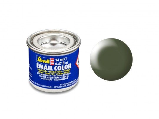 361 Satin Olive Green Enamel