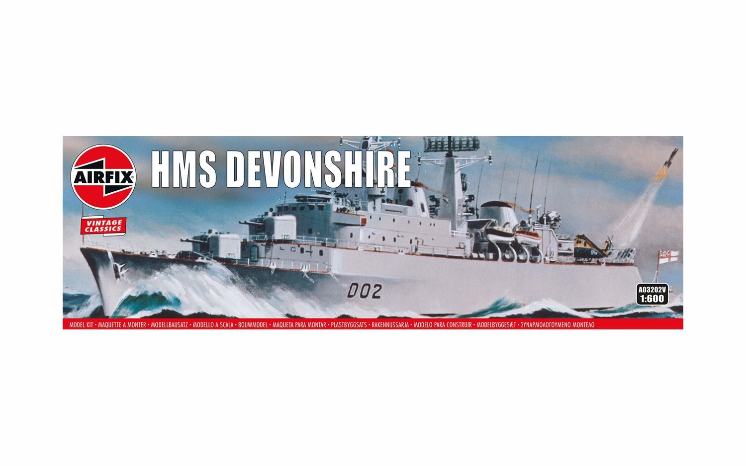 Ship Airfix 1/600 HMS Devonshire