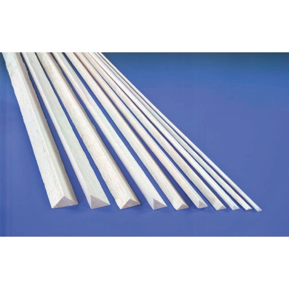 1/4x1/4in Triangle Balsa (36in long)