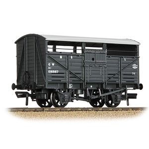 8T Cattle Wagon GWR Grey