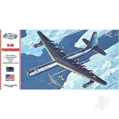 Aircraft Atlantis Models 1/184 1:184 B-36 Prop Jet Peacemaker with Swivel Stand