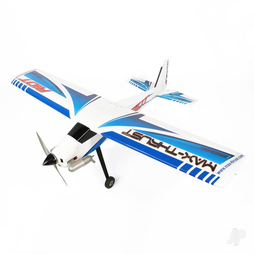 Riot, Balsa Pro-Built (7.5-8.5cc / 4s) 1.38m / 54in, Blue