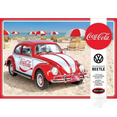 Cars, Bikes and Trucks Polar Lights 1/25 Volkswagen Beetle Snap (Coca-Cola) 2T