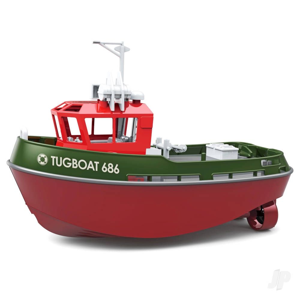 1:72 Mini Tugboat, RTR, Green (230mm)