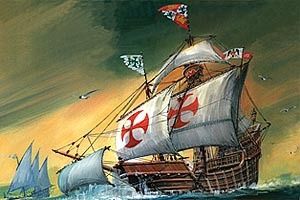 Ship Zvezda 1/350 Santa Maria