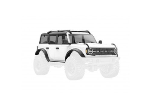 Ford Bronco TRX-4m Complete Body (White Pre-Painted)