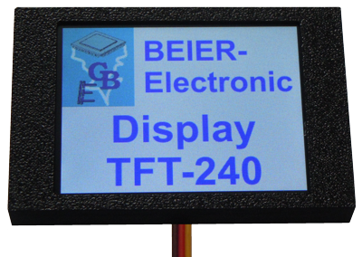 Beier TFT Display 49mm x 37mm (TFT-240)