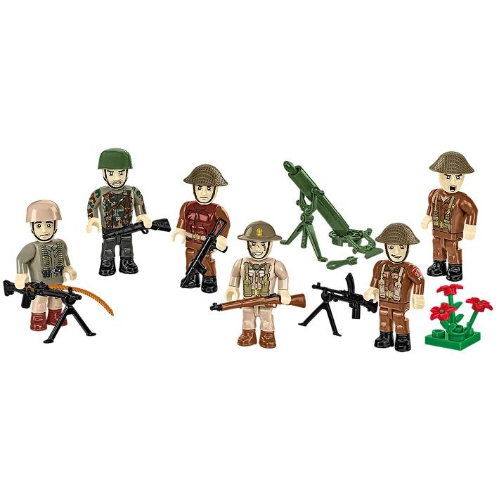 Military Cobi 1/35 Battle of Monte Cassino (73 Bricks)