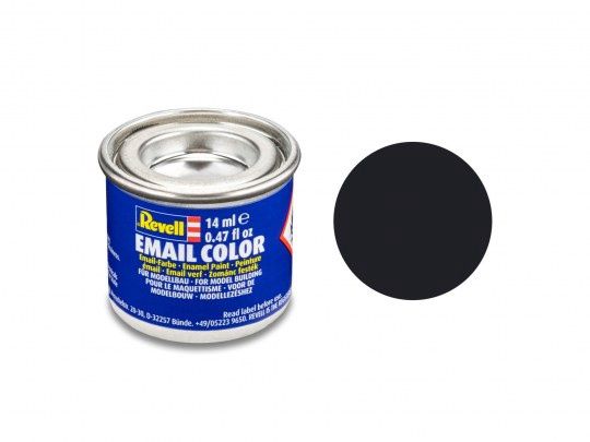 8 Matt Black Enamel