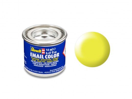 312 Satin Luminous Yellow Enamel
