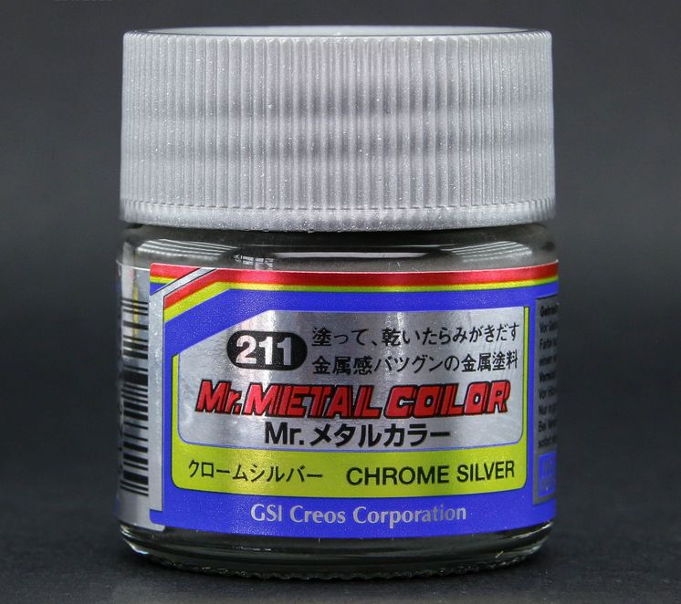 Chrome Silver Metal Colour