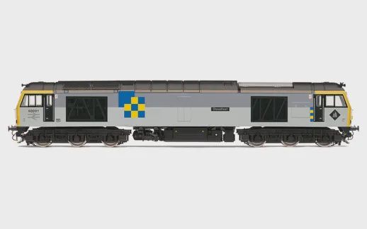 BR, Class 60, Co-Co, 60001 'Steadfast' - Era 8