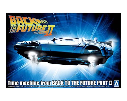 Space, Sci-Fi and TV Aoshima 1/24 Delorean Time Machine - Back To The Future Part 2