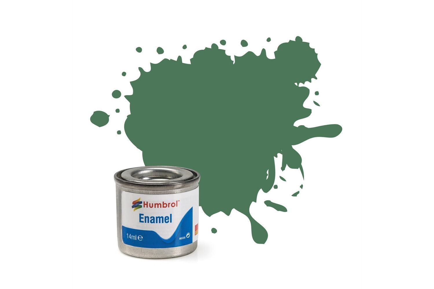 101 Mid Green Matt Enamel 14ml