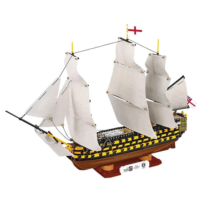 Ship Cobi 1/144 HMS Vicory (Trafalgar 1805) (2517 bricks)