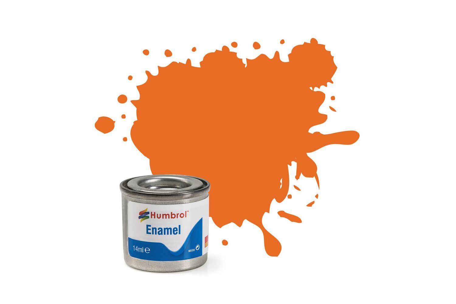46 Orange Matt Enamel 14ml (Discontinued)