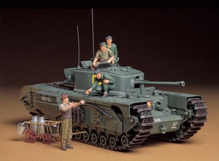 Military Tamiya 1/35 British Infantry Tank Churchill Mk.VII