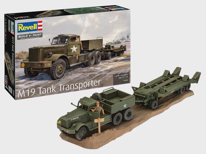 Military Revell 1/76 M19 Tank Transporter