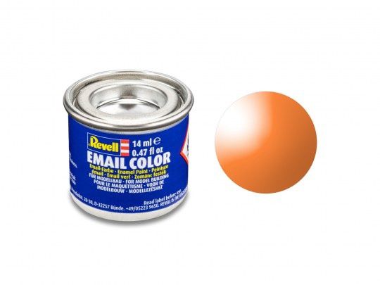 730 Clear Orange Enamel