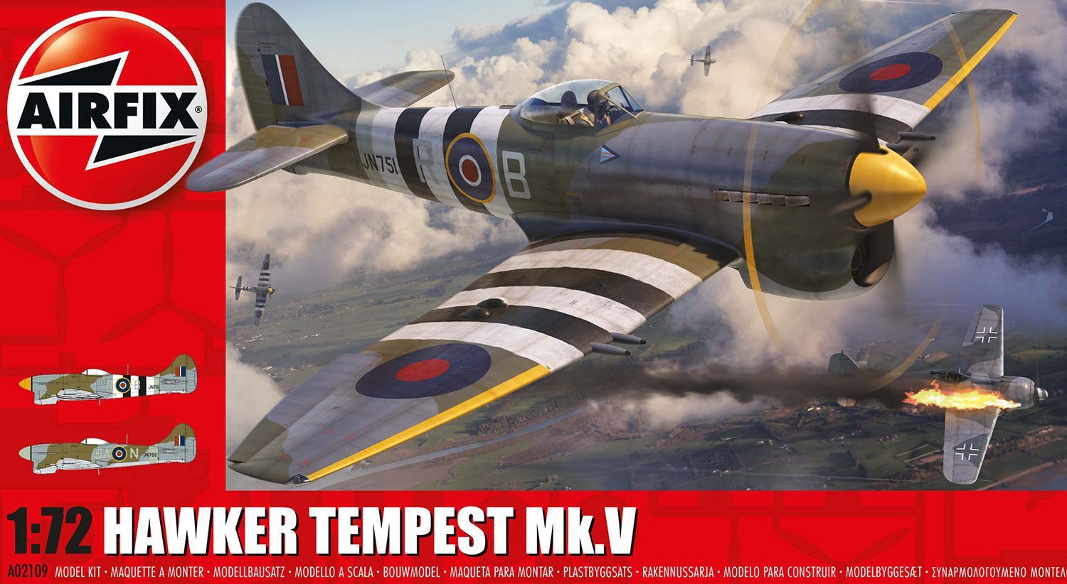 Aircraft Airfix 1/72 1:72 Hawker Tempest Mk.V
