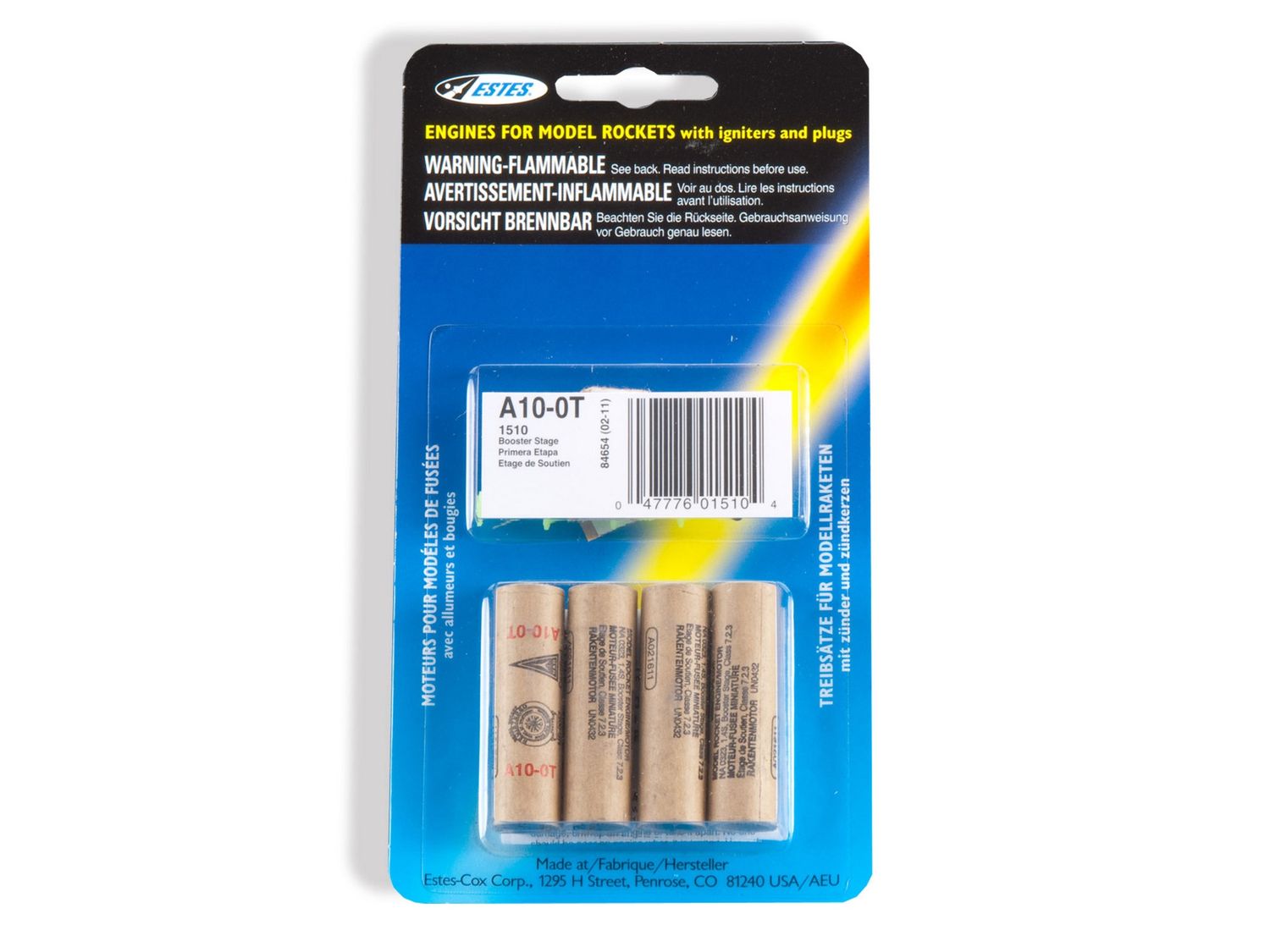 Estes A10-0T Rocket Motors