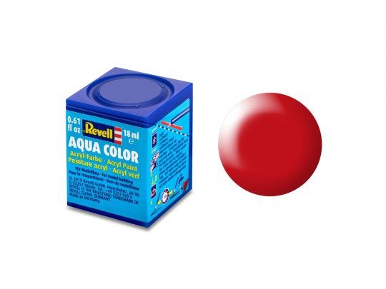 332 Satin Luminous Red Acrylic