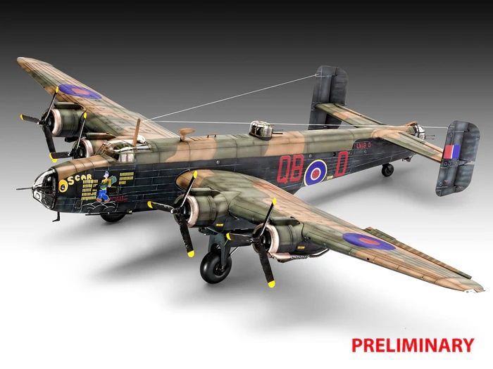 Aircraft Revell 1/72 Handley Page Halifax B Mk.III