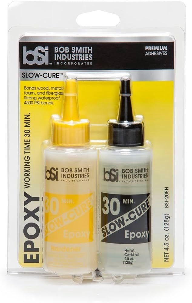 Slow-Cure 30 Min Epoxy (4 1/2oz)