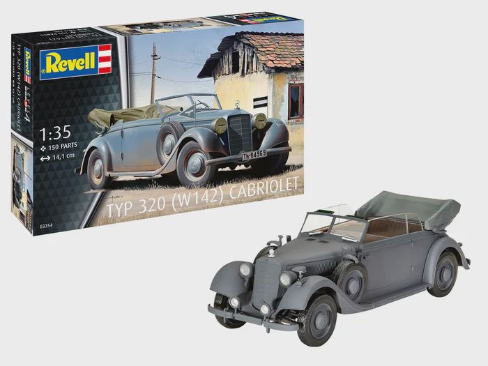Military Revell 1/35 Typ 320 (W142) Cabriolet