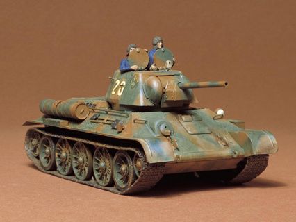 Military Tamiya 1/35 Russian T-34/76 1943 Tank